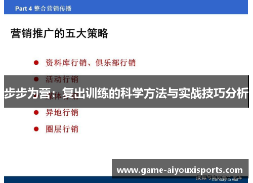 步步为营：复出训练的科学方法与实战技巧分析